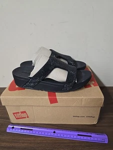 Fitflop schwarze Marli Damen-Pantoletten Sandalen ist Größe 8,5 - Bild 1 von 5
