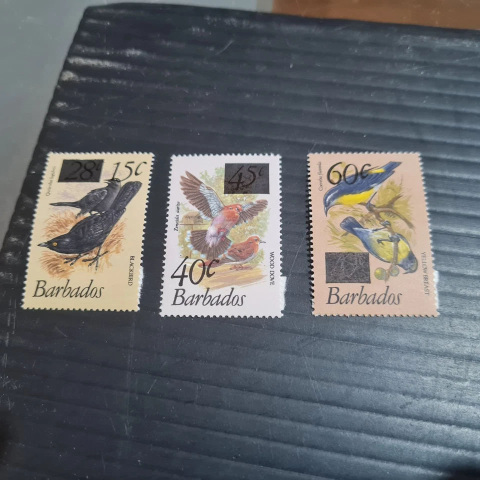 BARBADOS 1981 SG 682-684 SURCH MNH Foto 1 de 1