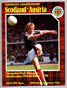 Scotland v Austria 1979-1980 UEFA Euro Qualifier 17/10/1979 - Picture 1 of 1