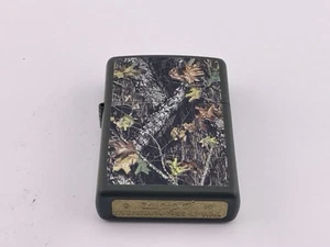 2013 MOSSY OAK BREAKUP GREEN MATTE ZIPPO LIGHTER RARE - Picture 1 of 9