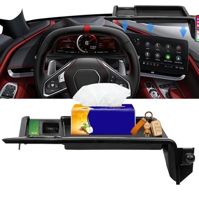Einfache Montage Mittelkonsole Ablage Halter für Corvette C8 2020 2023 - Bild 1 von 4
