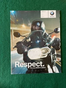 BMW MOTORRAD K 1200 R SALES BROCHURE FOLD OUT STYLE 2005 - Picture 1 of 4