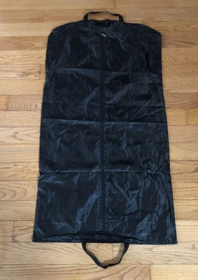 Bolsa de traje y ropa cubierta de vestido/almacenamiento/bolsa de viaje a prueba de polvo transpirable negra Foto 1 de 4