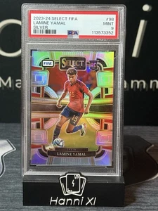Lamine Yamal RC SILVER PSA 9 - Panini Fifa Select 23/24 - Spanien Rookie Spain - Bild 1 von 2