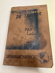 CAT Caterpillar D8 PARTS CATALOG BOOK TRACTOR DOZER 2U15001-UP - Picture 1 of 7
