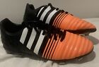 Adidas Nitrocharge 3.0 Black White Orange Footbsll Boots Uk 5