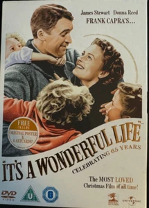 IT'S A WONDERFUL LIFE - DOUBLE DVD FILM NEW & SEALED WITH FREE UK POSTAGE - Picture 1 of 2