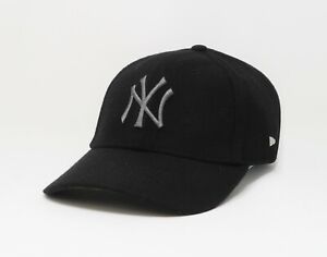 New Era 4940 Yankees Ek Nealon Black Charcoal Stretch Fit Cap Men Hat