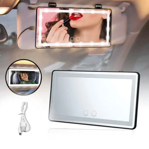 For Women 60 LEDs Car Sun Visor Vanity Mirror Makeup Mirror with 3 Light Modes - Picture 1 of 17