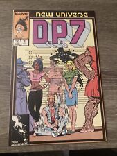 D.P.7 DP7 #1 New Universe Marvel Comics  November Nov 1986, see photos