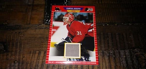 050: Curtis Joseph 2021 Pro Set GAME USED Relic Jersey patch card. #PSM-18 - Picture 1 of 10