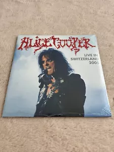 ALICE COOPER Live In Switzerland 2005 White VINYL 2LP UK Back On Black SEALED - Picture 1 of 6