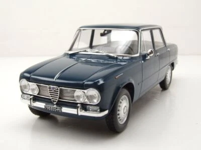 Alfa Romeo Giulia TI 1964 Blu Modellino 1:18 Norev - Immagine 1 di 4