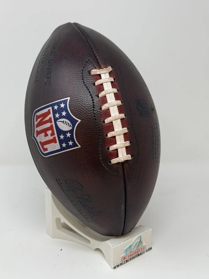 Authentic NFL Wilson The Duke Leather Football - Brand New Fully Game Prepped - Image 1 of 4