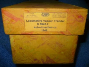 JEP COFFRET VIDE DE LOCOMOTIVE VAPEUR + TENDER S 5945.2 DIMENSIONS 40X10X8 CMS - Picture 1 of 4