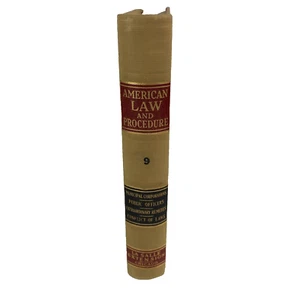 American Law book 1910-1945 Law LaSalle Corporations Public Officers Conflict #9 - Imagen 1 de 16