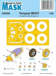 Tempest Mk.II/V Mask 1/48 M48006 SPECIAL MASK Special Hobby - Picture 1 of 1