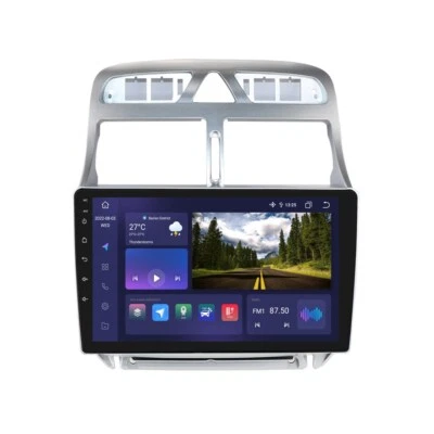 32GB Android 12 4G Car Radio GPS Navigation For Peugeot 307 2010 2011 2012 2013 - Image 1 of 4