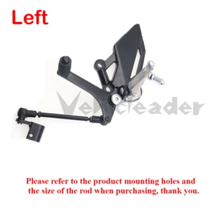 Left Footrest Shift Lever Bracket For KAWASAKI NINJA EX250R EX300 Z250 Z300 - Imagen 1 de 11
