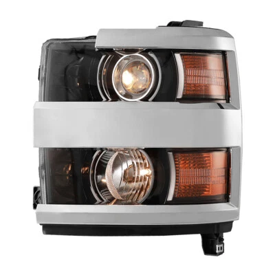 Conjunto de faros para Chevy Silverado 2500 3500 HD 2015-2019 lado izquierdo derecho Foto 1 de 4