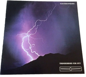 1977 Ford Thunderbird Sales Brochure Catalog Car Auto Advertising Vintage - Picture 1 of 5