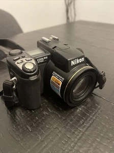Nikon CoolPix Camera E5700 Untested for Parts or Repair W/128mb Cf Card - Picture 1 of 9