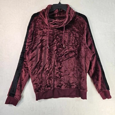 INC толстовка плюшевый пуловер толстовка женщин средний воронка шеи фиолетовый - Изображение 1 из 4