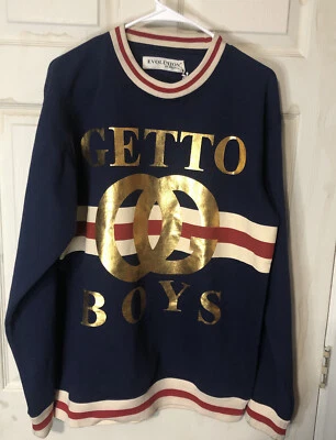 Y2K Evolution in Design Getto Boys Long Sleeve Sweatshirt Sz L New With Tags - Image 1 of 4