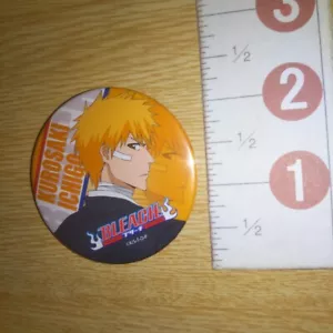 Insignia de lata de anime Bleach Jump A70512 Ichigo Kurosaki - Imagen 1 de 3