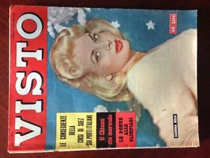 Rivista Settimanale - Visto N. 48 - 1956 Sandra Milo - Picture 1 of 1
