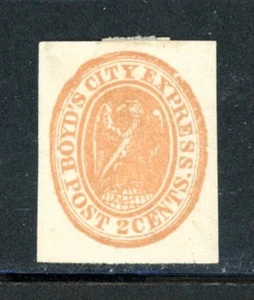 US Local - Boyd's 2 CT - Reprint - Express Post Stamp - MH  (10-C253) - Picture 1 of 2