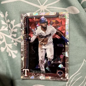 2025 Topps Serie 2 - Ezequiel Duran #589 Diamante Foil - Foto 1 di 2