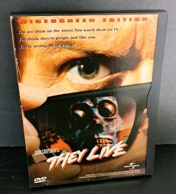 THEY LIVE (DVD 1988) John Carpenter, Snapcase - Image 1 of 3