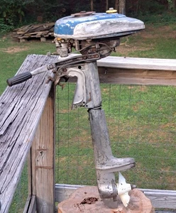 Rare & Original 1940's Good Year Seabee Model #025-3562 Outboard Motor 1.5 HP - Picture 1 of 15