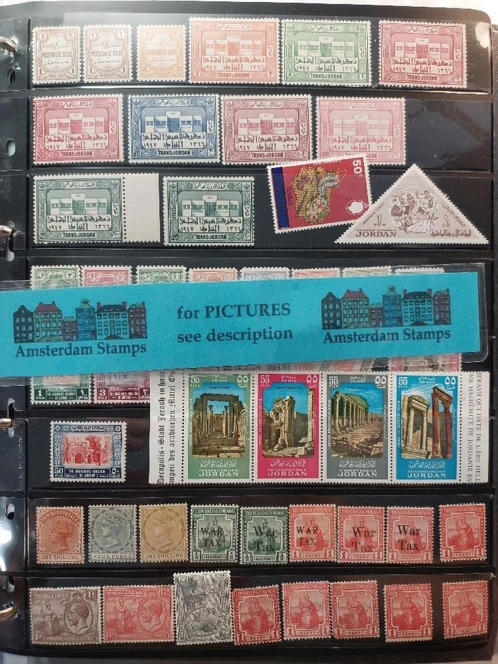 British Colonies Countries T vf MH MNH adventure lot in neat album High CAT TOP! - Image 1 of 1
