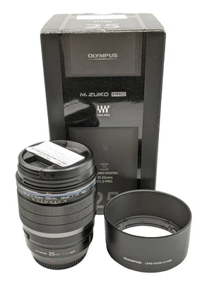 USED Olympus 25mm F1.2 PRO Lens for M/43 Four Thirds - Image 1 of 4