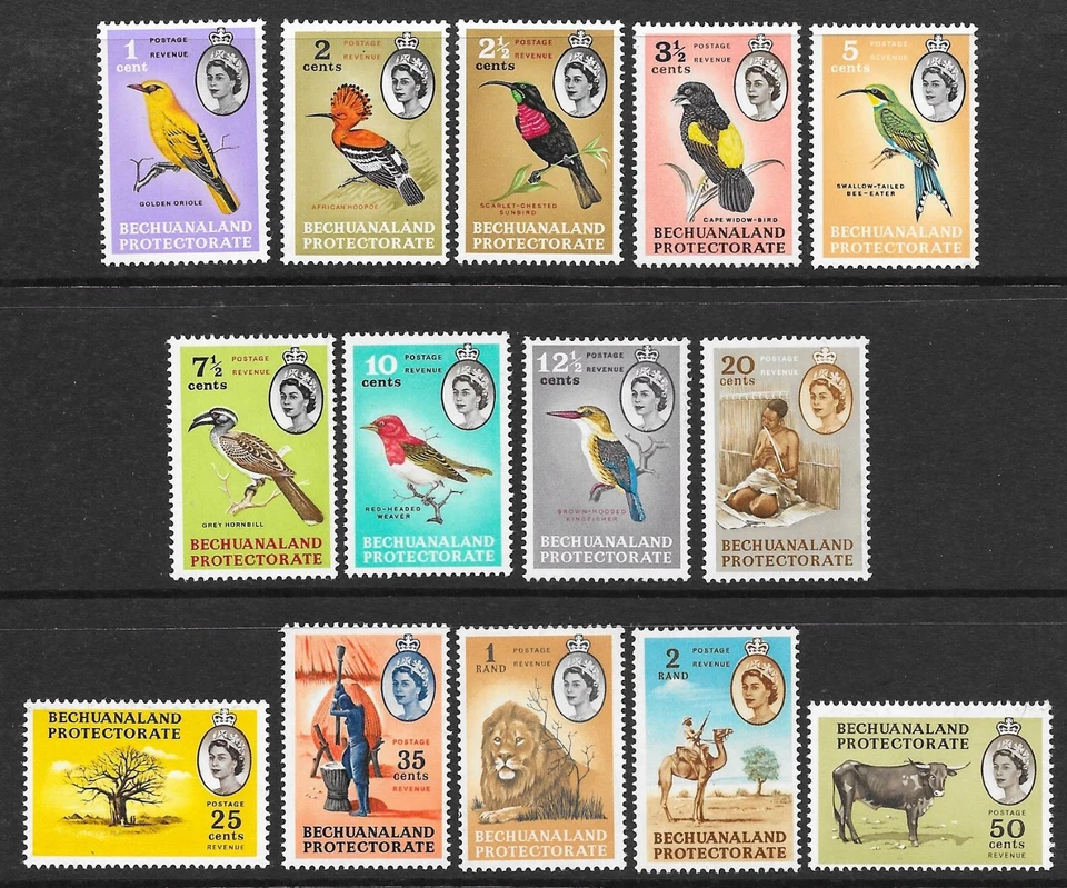 Bechuanalandia 1961 Set a 2r. (MLH) Foto 1 de 1