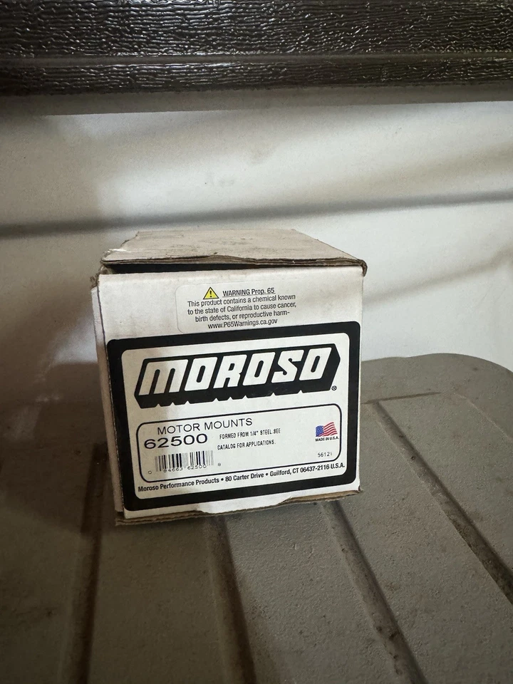 Soportes de motor cortos de acero Moroso 62500 Foto 1 de 2
