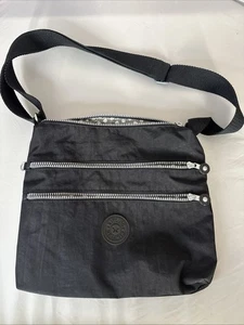 Bolso Cartera Kipling Negro Bandolera Correa para el Hombro Cremallera para Mujer - Imagen 1 de 13