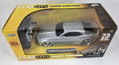 Jada Toys Dub City Radio Control 2006 Chevy Camaro Concept Car Sliver - Image 1 of 4