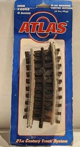 Atlas O Gauge O-36 1/4 Curve Track #6068 - Picture 1 of 2