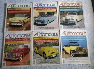 COLLECTIBLE AUTOMOBILE Vintage Car Magazine Lot Volume 19 Issues 1-6 2002/03 - Picture 1 of 18