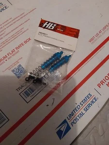 HB25011 Blue Threaded Shocks - Picture 1 of 2