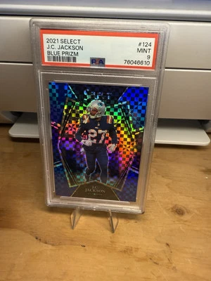 2021 select jc jackson 124 blue prizm /149 - Image 1 of 3