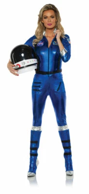 Underwraps Infinity NASA Astronauta Azul Adulto Mujer Disfraz Halloween 29947 Foto 1 de 3