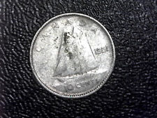 1951 Canada 10 Cents Silver Coin Dime George VI