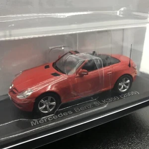 Mercedes Benz SLK350 2005 Red 1/43 Scale Box Mini Car Display Diecast Vol 258 - Picture 1 of 10