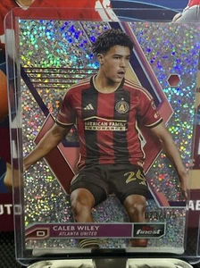 Caleb Wiley 2023 Topps Finest MLS Speckle Refractor /175 Atlanta United #93 - Picture 1 of 2
