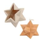Candela riutilizzabile 3D Star Candle Mold Resin Casting Candela in silicone