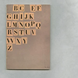 1941 Paul Rand Cover + 16-pg insert A-D Journal L. Moholy-Nagy New Bauhaus intro - Imagen 1 de 11